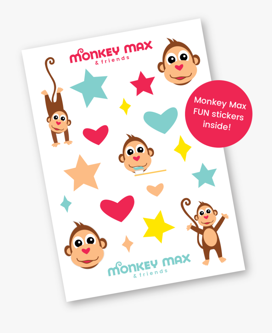 Monkey Max Friends Musical Electric Toothbrush Fun - Portable Network Graphics, Transparent Clipart