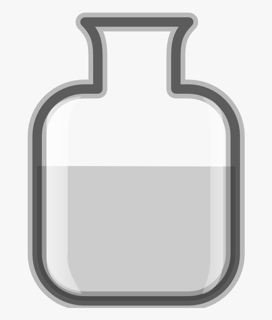 Lab Icon 5 Black White Line Art 555px - Science Equipment Clip Art, Transparent Clipart