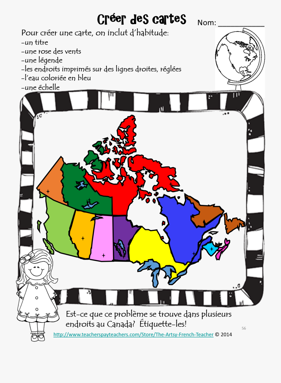 Details Les Études Sociales De L"ontario Et Le Processus - Map Of Canada, Transparent Clipart