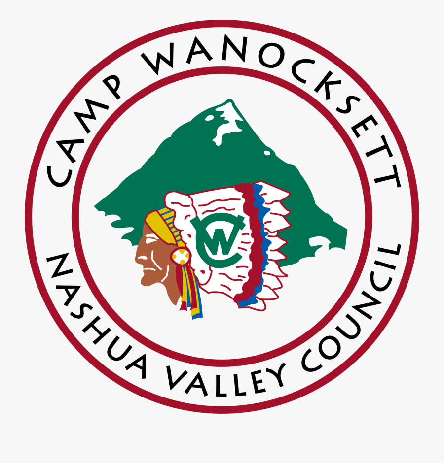 Summer Camp Boy Scout Troop - Camp Wanocksett Logo, Transparent Clipart