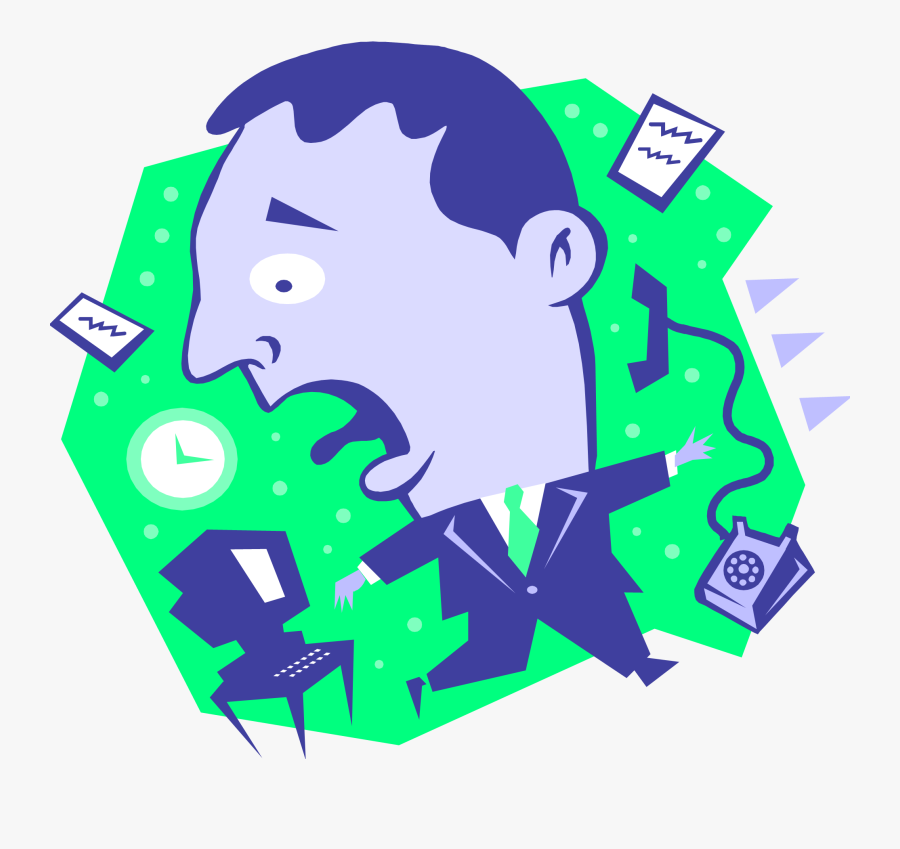 Obstacles To Effective Time Management, Transparent Clipart