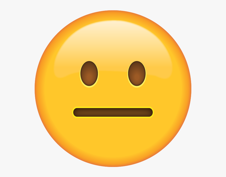 Stress Emoji Png - Confused Face Emoji Png, Transparent Clipart