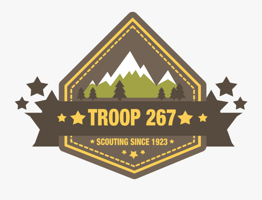 Troop267 Logo - Things You Should Bring On Hiking, Transparent Clipart
