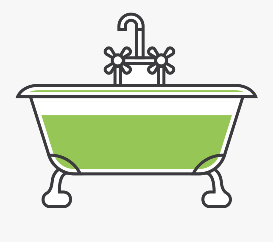 Bathtub Reglazing & Refinishing - Bathtub, Transparent Clipart