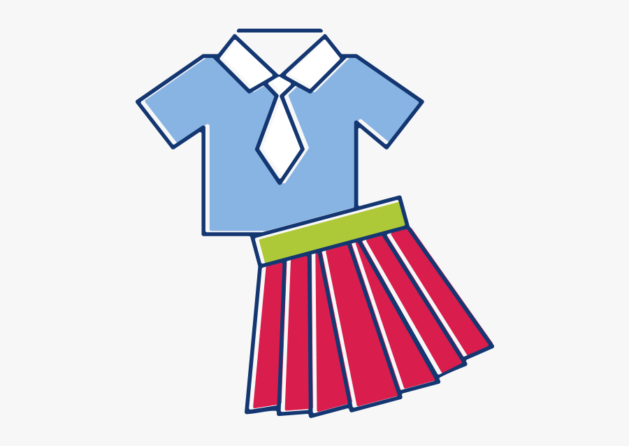 School Uniform - Dress School Uniform Clipart, Transparent Clipart