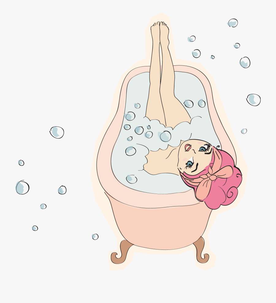 Badekugeln Cartoon, Transparent Clipart