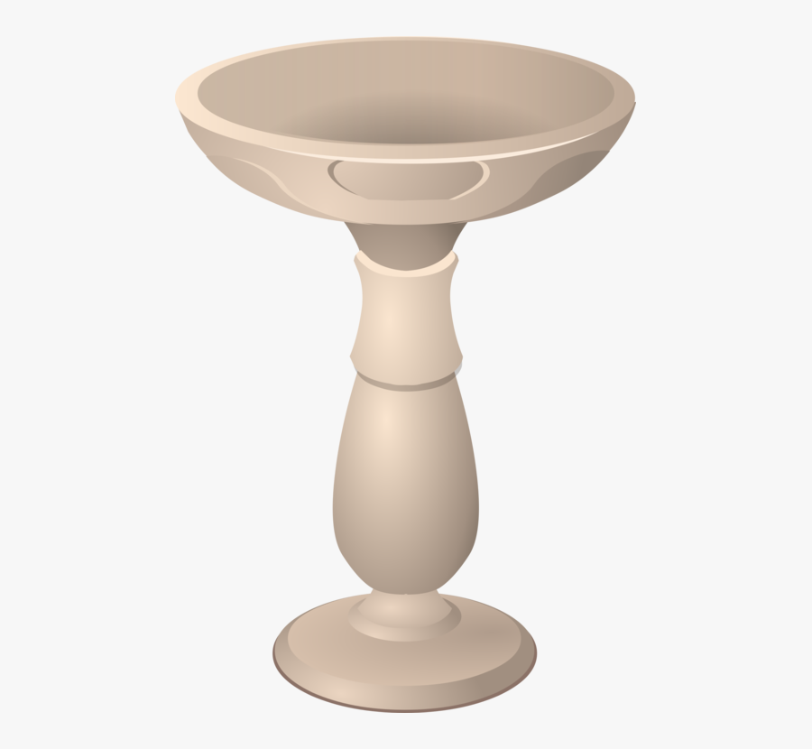 Table,furniture,bird Baths - Clipart Bird Bath, Transparent Clipart