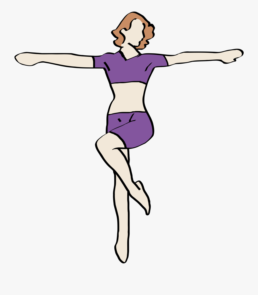 Performing Arts,ballet Dancer,thigh - Dancer, Transparent Clipart