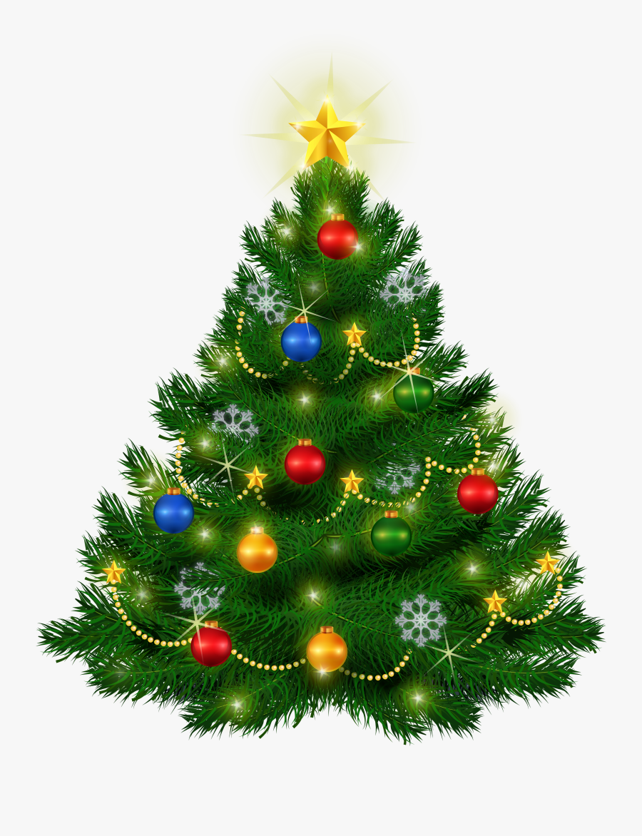 Beautiful Christmas Tree Png Clipart - Transparent Christmas Tree Clipart, Transparent Clipart