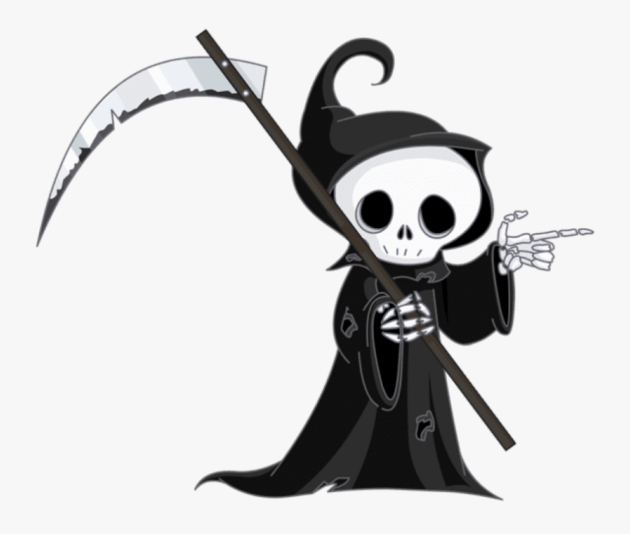 Transparent Death Png - Grim Reaper Transparent Background, Transparent Clipart