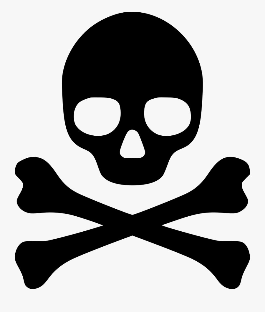 Death Clipart Crossbones - Black Skull And Crossbones , Free Transparent Clipart - ClipartKey