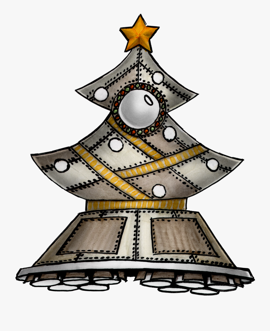 Christmas Tree, Transparent Clipart