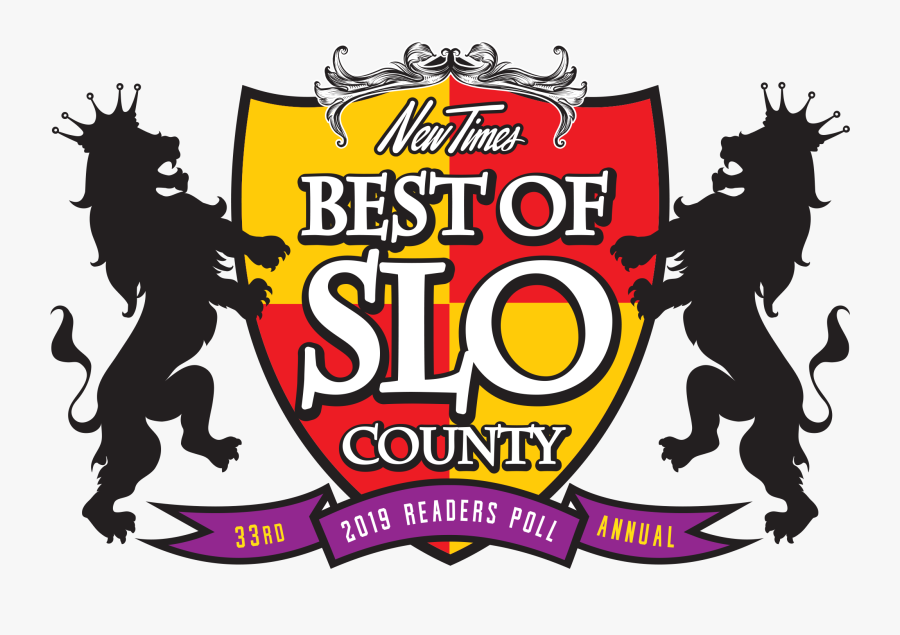 New Times Best Of Slo 2019 Generic Rgb - New Times, Transparent Clipart