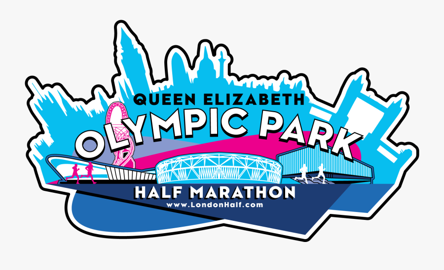 Queen Elizabeth Olympic Park Half Marathon, Transparent Clipart