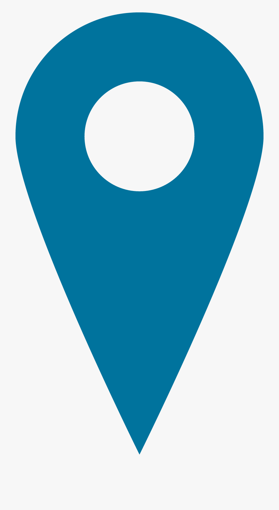 Location Clipart Instagram - Location Symbol Blue Png, Transparent Clipart