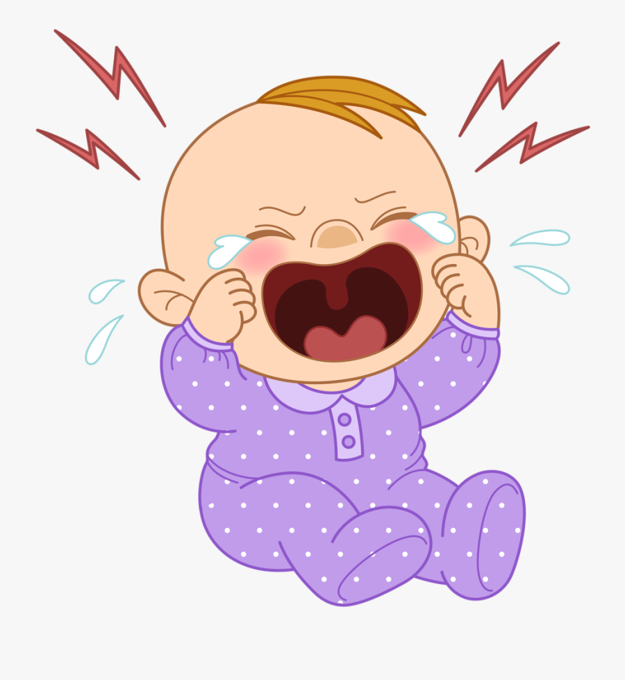 Baby Clipart Cry - Baby Cry Clip Art , Free Transparent Clipart