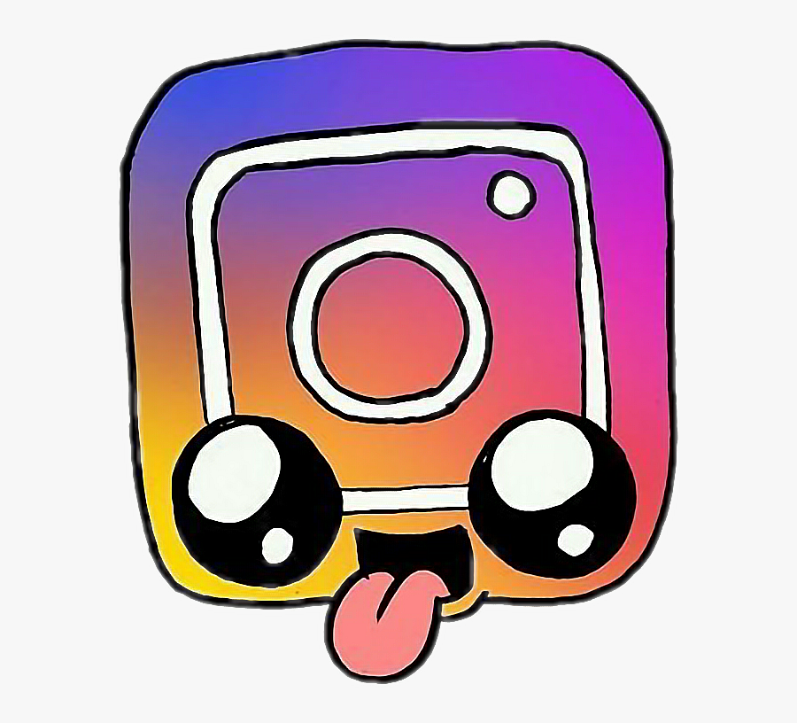 #insta #instagram #instagramlogo #logo #rainbow #blue - Easy Kawaii ...