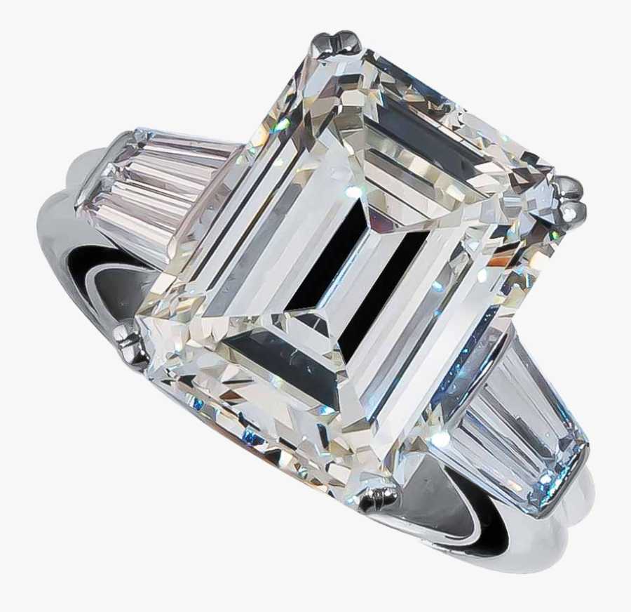 Transparent Interlocking Wedding Rings Clip Art - Engagement Ring, Transparent Clipart