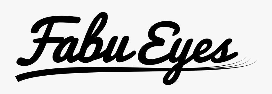 Fabu Eyes Salon - Calligraphy, Transparent Clipart