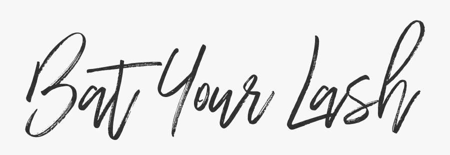 Bat Your Lash Logo, Transparent Clipart