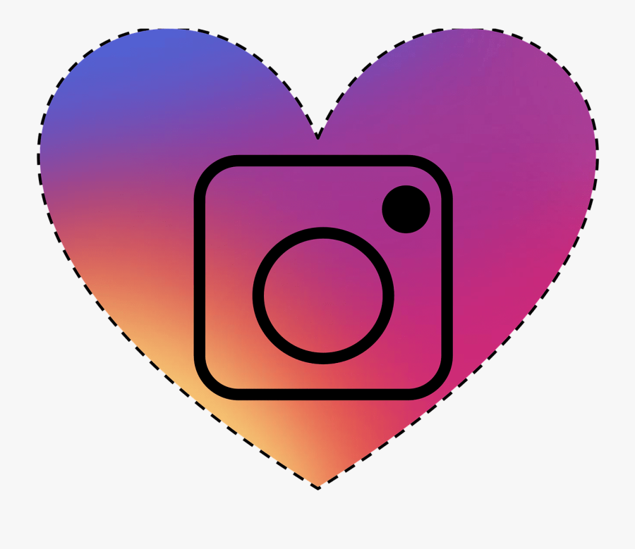 Valentine"s Day Captions For Instagram - Imagem De Coração Para Instagram, Transparent Clipart
