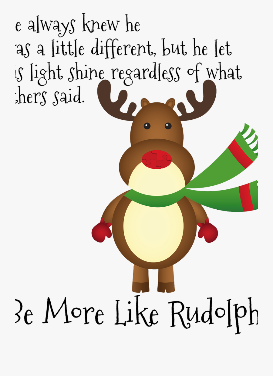 Rudolph Clipart, Transparent Clipart