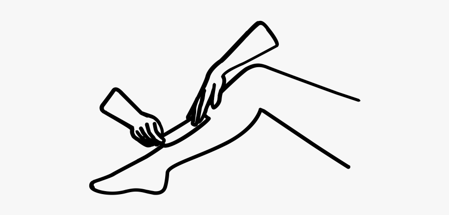 Waxing Icon, Transparent Clipart