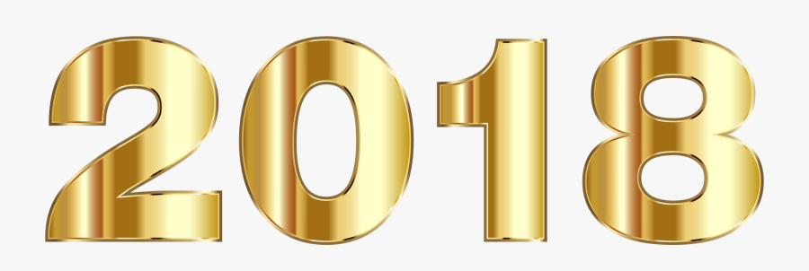Clipart - 2018 With No Background, Transparent Clipart