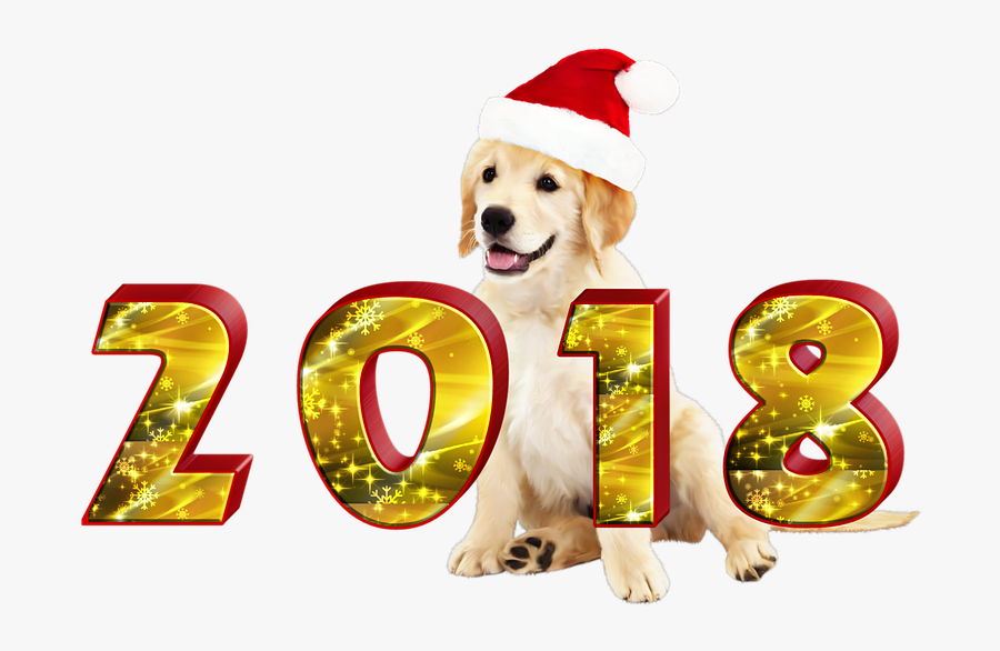 2018 Dancing Transparent Png - Happy New Year 2018 Animal, Transparent Clipart