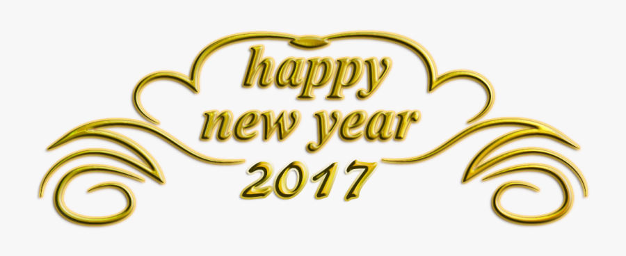 Happy New Year 2018 Messages Happy New Year - Wish U Happy New Year Png, Transparent Clipart
