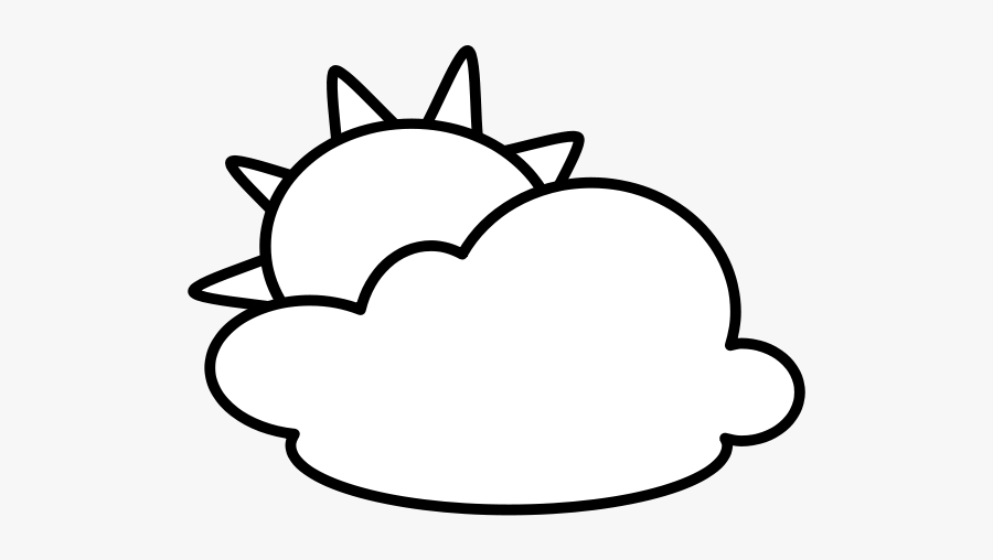 Free Clipart - Cloudy - Outline - Horse50 - Full Hd Iphone Logo, Transparent Clipart