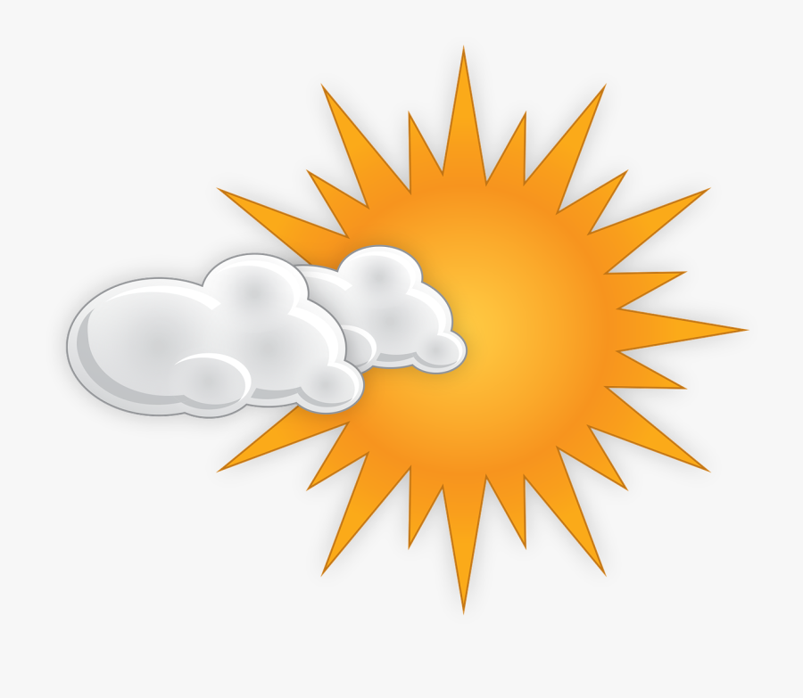 Cloudy Day Images - Slightly Cloudy, Transparent Clipart