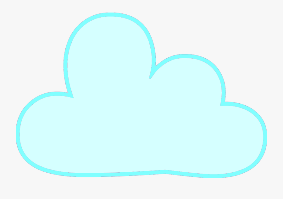 Snowing Clipart Cloudy With - Heart, Transparent Clipart