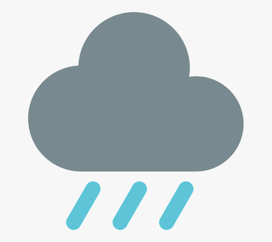 Cloud, Cloudy, Rain, Weather, Educational, Sky, Nature - Yağmur Bulutu Png, Transparent Clipart