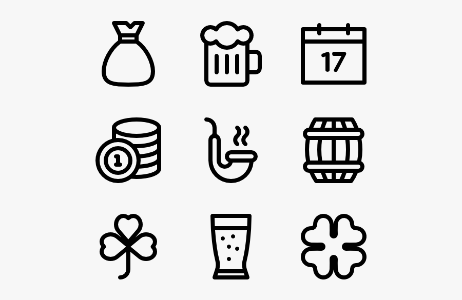 Saint Patrick Day - Mathematics Icon Png, Transparent Clipart