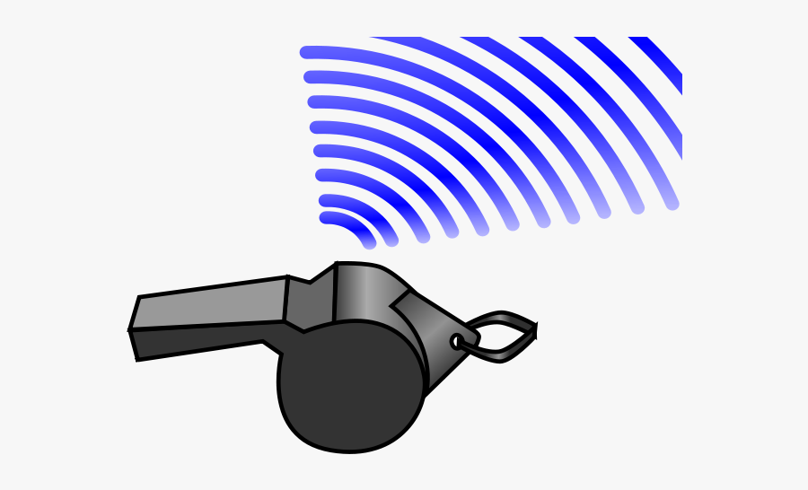 Metal Whistle Long Whistling - Sifflet Dessin Arbitre Humoristique, Transparent Clipart