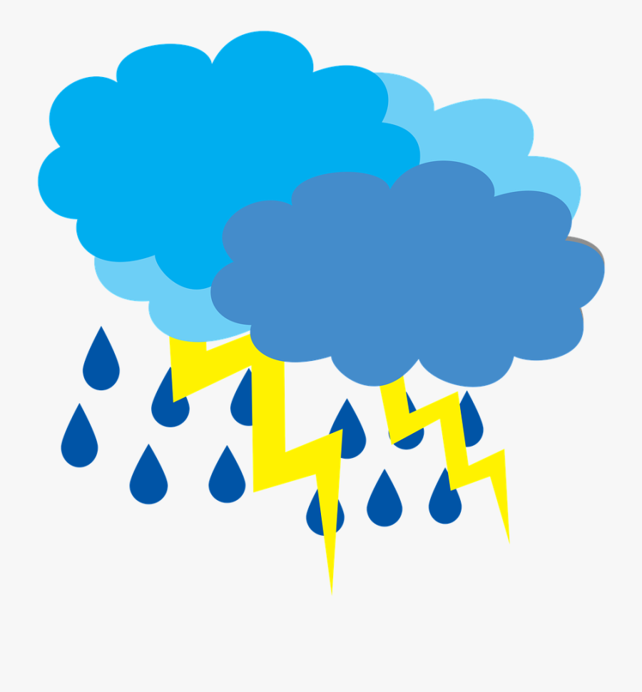 Cloud Cover With The Clouds,weather - Transparent Background Weather Stormy, Transparent Clipart