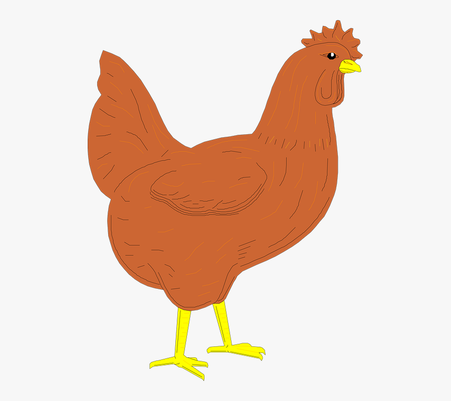Chicken Leg Clipart 3, Buy Clip Art - Brown Chicken Clipart, Transparent Clipart