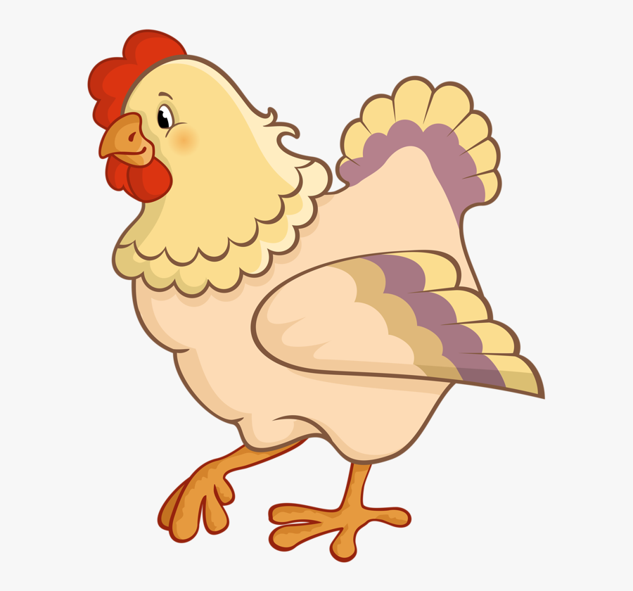 Cartoon Hen Png - Clipart Roosters With Clothes, Transparent Clipart