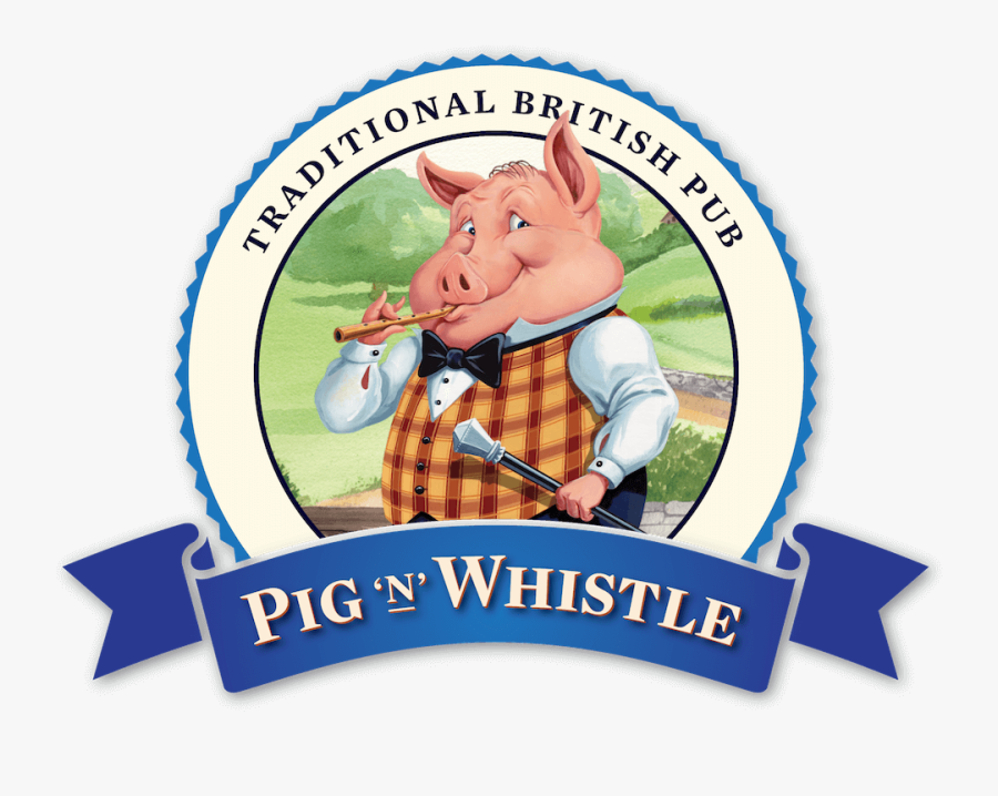 Pig N Whistle Logo, Transparent Clipart