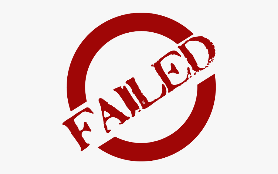 Failure Computer Icons Payment Clip Art - Transparent Background Failure Icon, Transparent Clipart