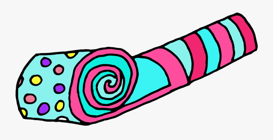 Party Blower Copy - Transparent Birthday Blower Png, Transparent Clipart