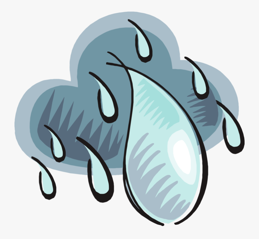 Rain Weather Forecasting Meteorology Thunderstorm - Cloud, Transparent Clipart