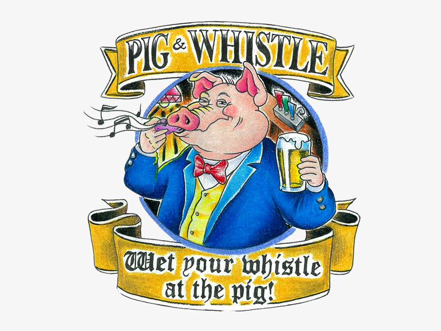 Pig & Whistle Pub - Pig N Whistle Logo, Transparent Clipart