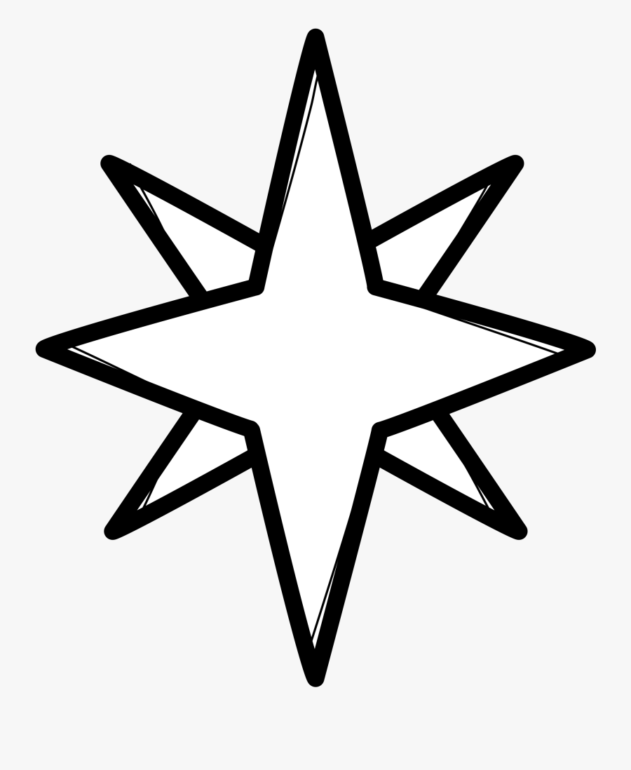 Star Clipart Bethlehem, Transparent Clipart