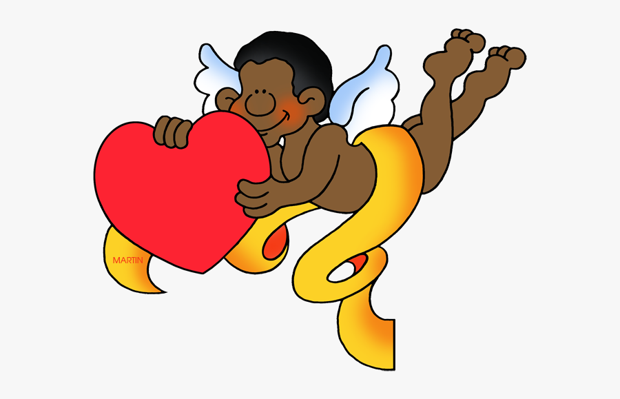 Blowing Clipart Cupid - Cartoon, Transparent Clipart