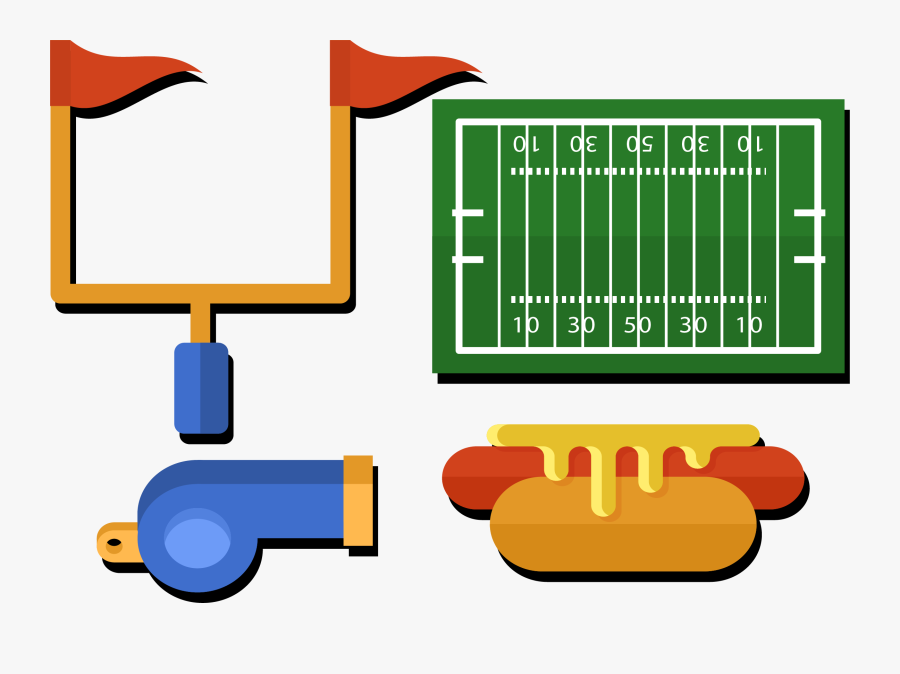 Png Library Download Football Clip Art Yellow, Transparent Clipart