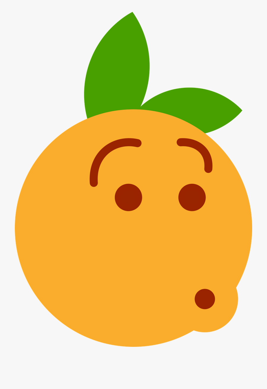 Clementine Orange Cartoon Free Picture - Cartoon Clementine, Transparent Clipart