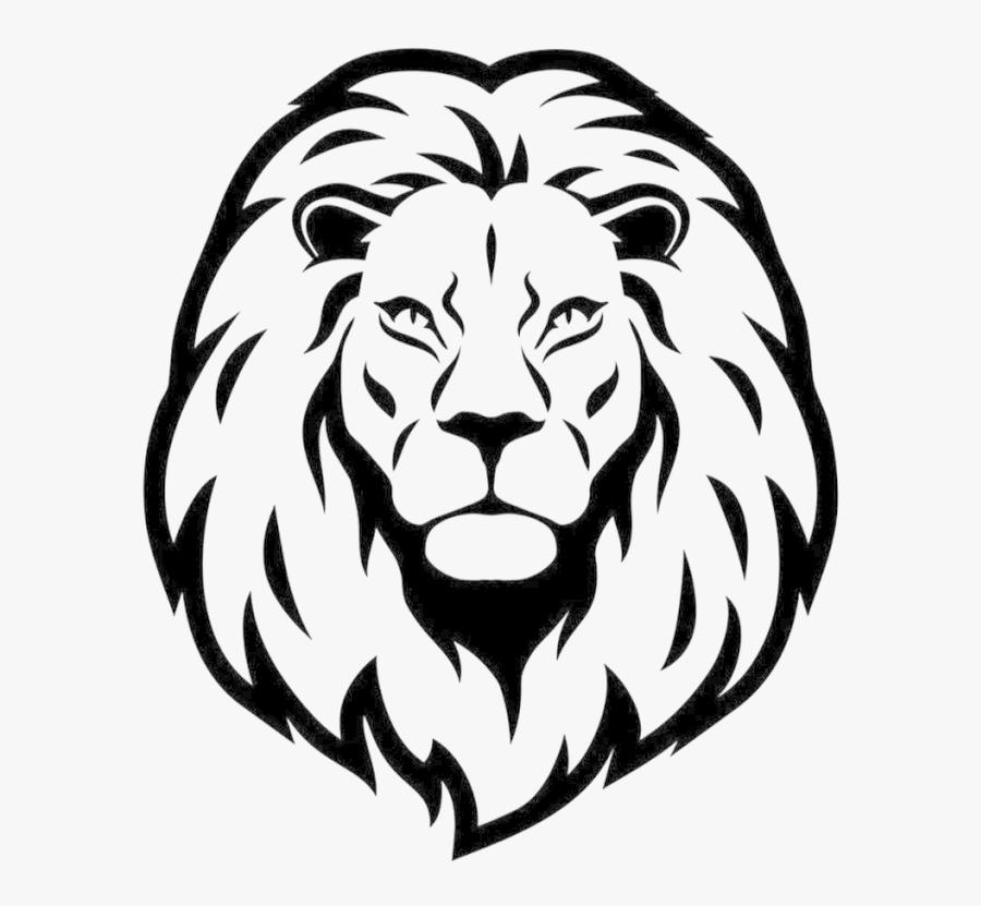 Clip Art Lionhead Rabbit Clip Art - Lion Tattoo Drawing Easy, Transparent Clipart