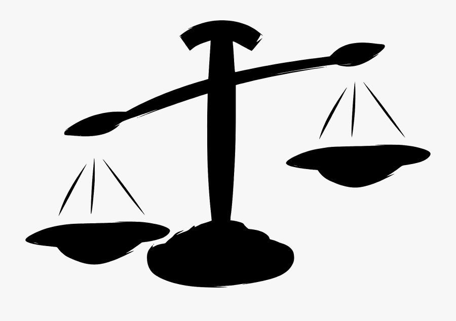 Balance Cartoon Black And White Free , Free Transparent Clipart